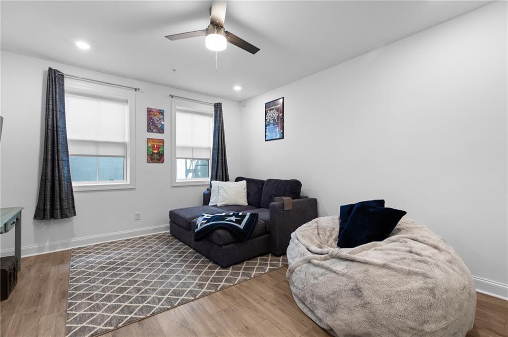 300 Olmstead Way Alpharetta, GA 30022 - Photo 43 of 52 a bedroom with two beds and a window