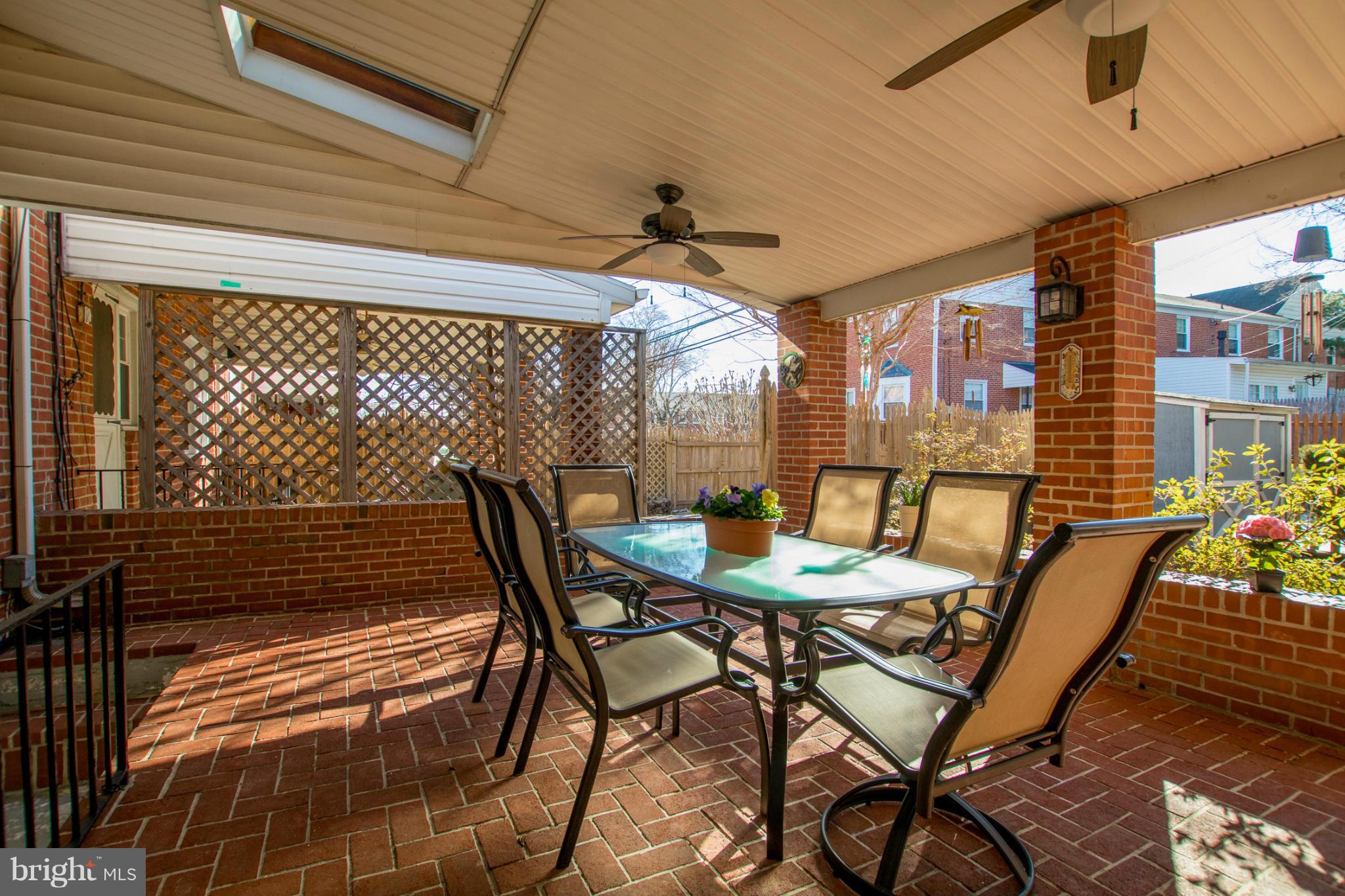 8237 Pleasant Plains Road Towson, MD 21286 - Photo 24 of 30 Covered patio