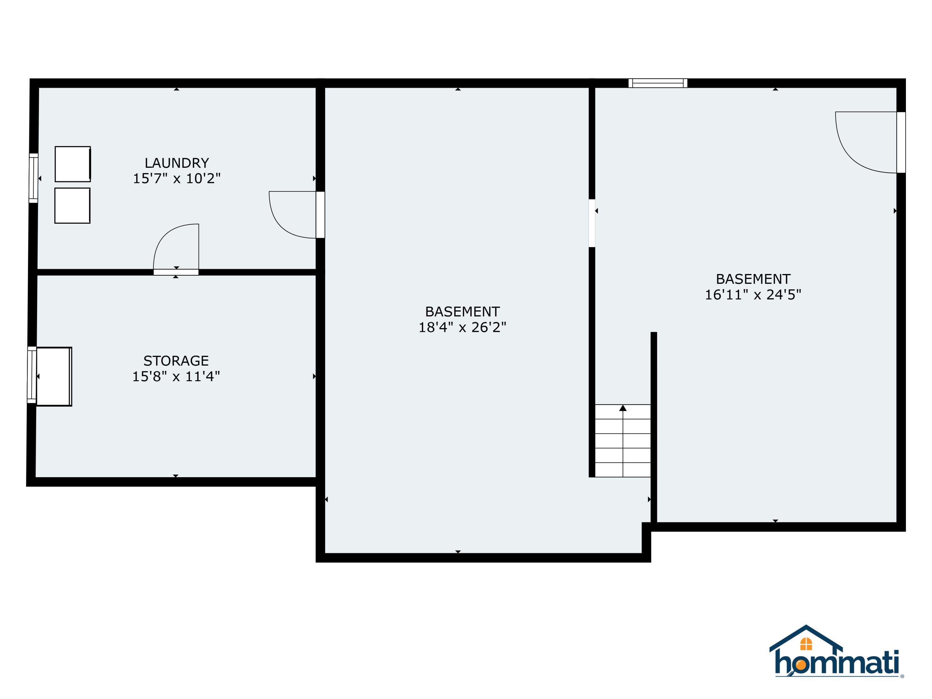 154 Plains Road Hollis Center, ME 04042 - Photo 37 of 39 Basement Floor Plan