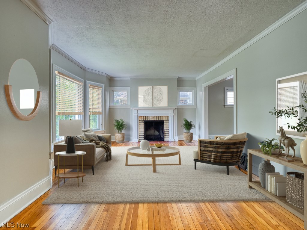 3845 Montevista Road Cleveland Heights, OH 44121 - Photo 6 of 21 living room-digitally staged