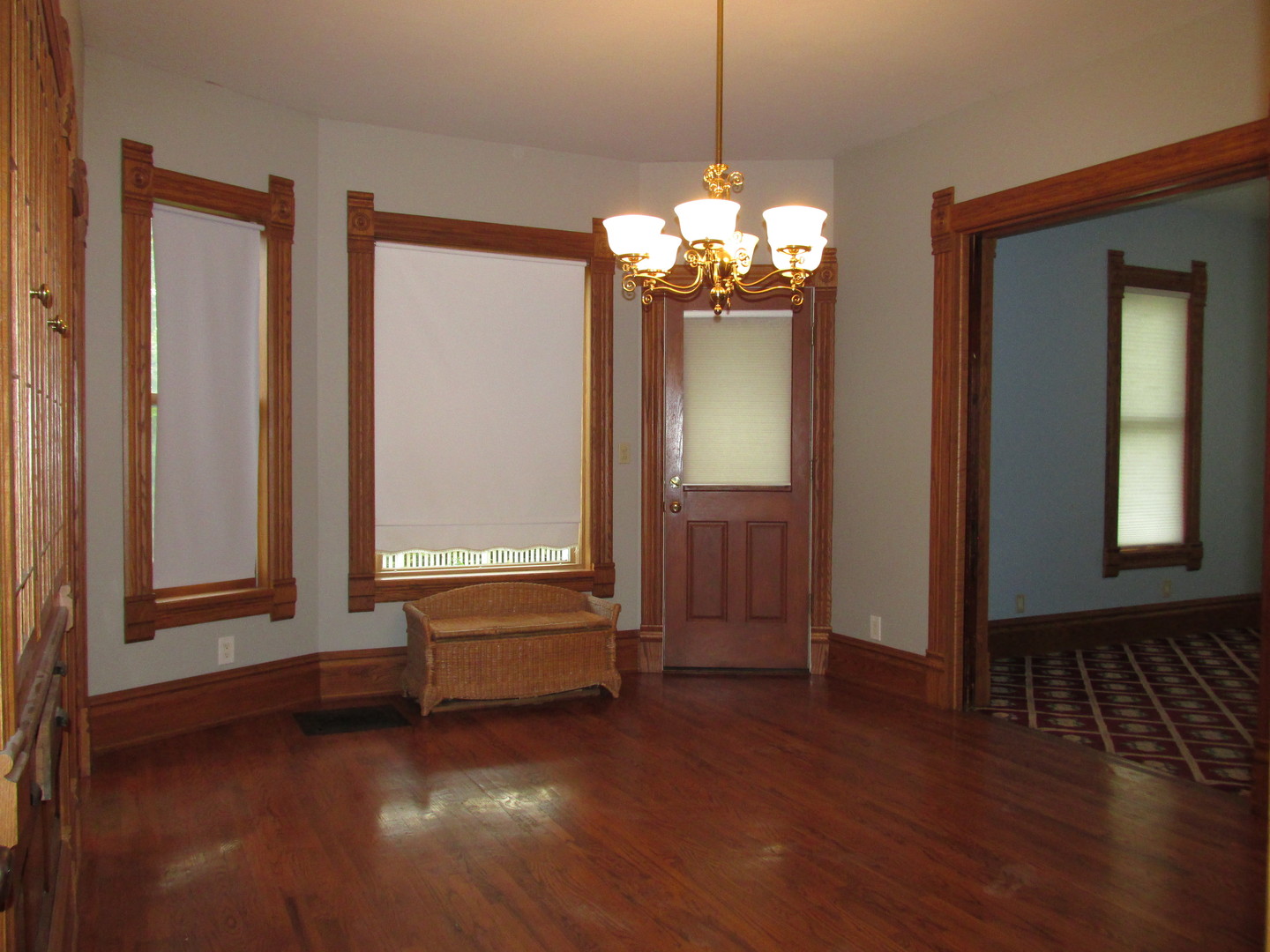 603 North 8th Street Rochelle, IL 61068 - Photo 8 of 33 a view of a room with wooden floor and windows