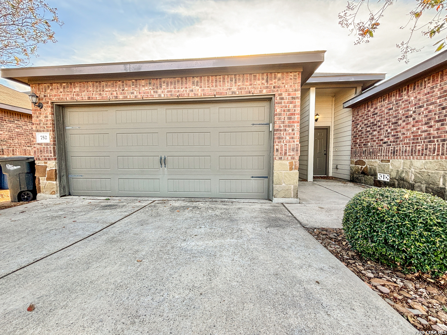 746-748 Saengerhalle Road New Braunfels, TX 78130 - Photo 2 of 14 a front view of a house with a garage