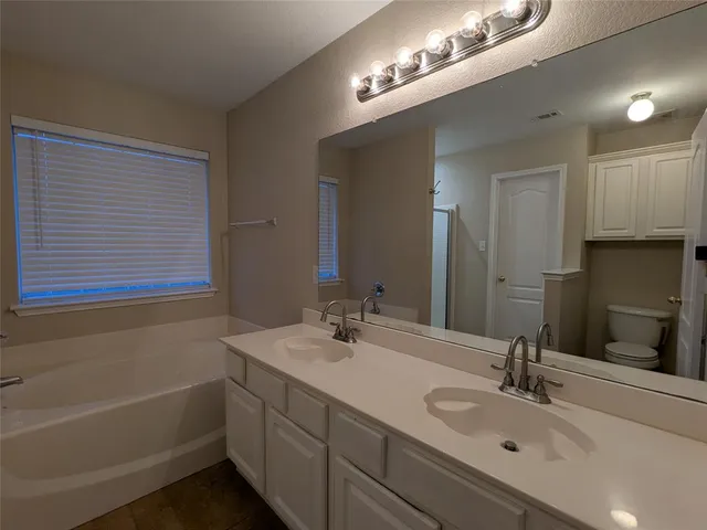 a close view of a bathroom shower
