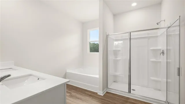 a view of a rack on the wall