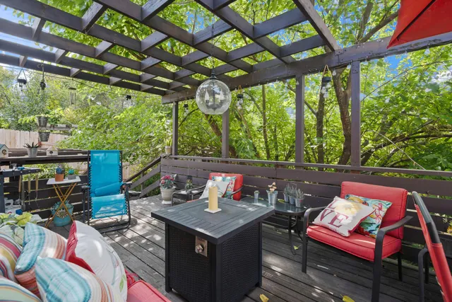 a view of a city with mountains