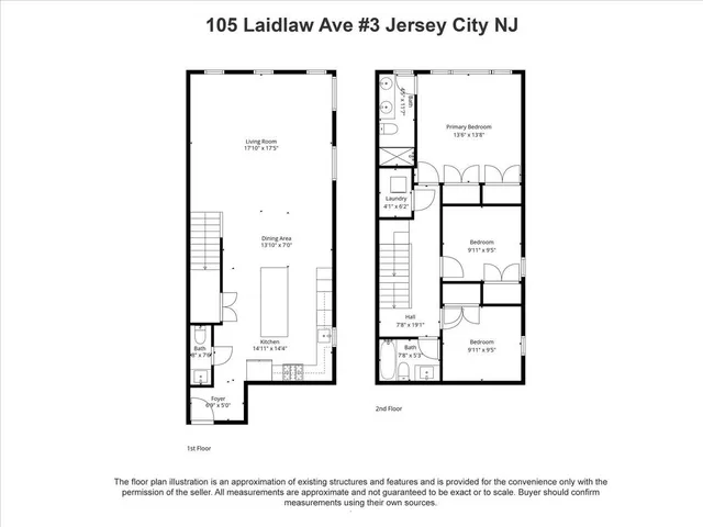 $1,080,000 | 105 Laidlaw Avenue, Unit 3, Jersey City, NJ 07306