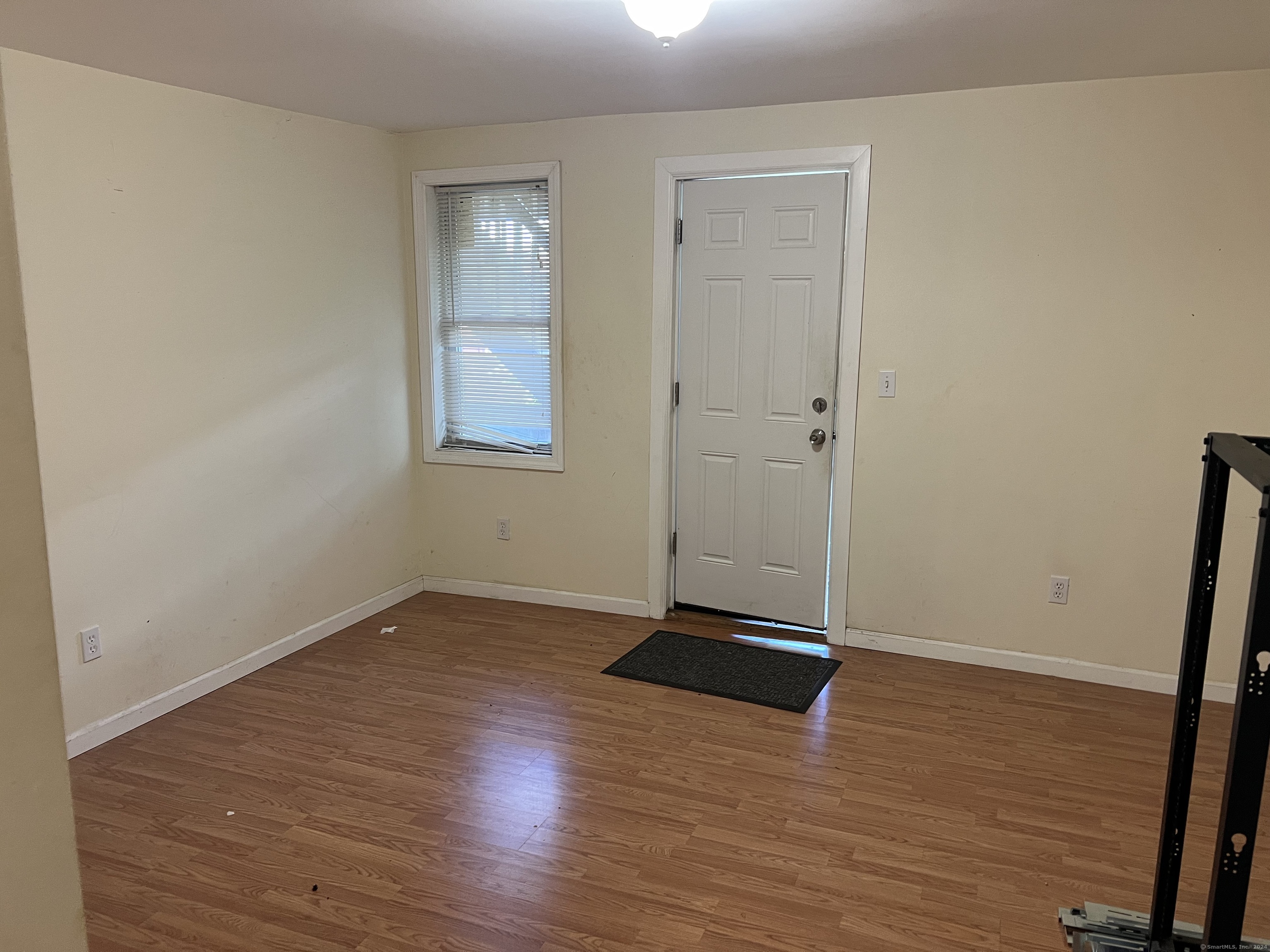 wooden floor in an empty room