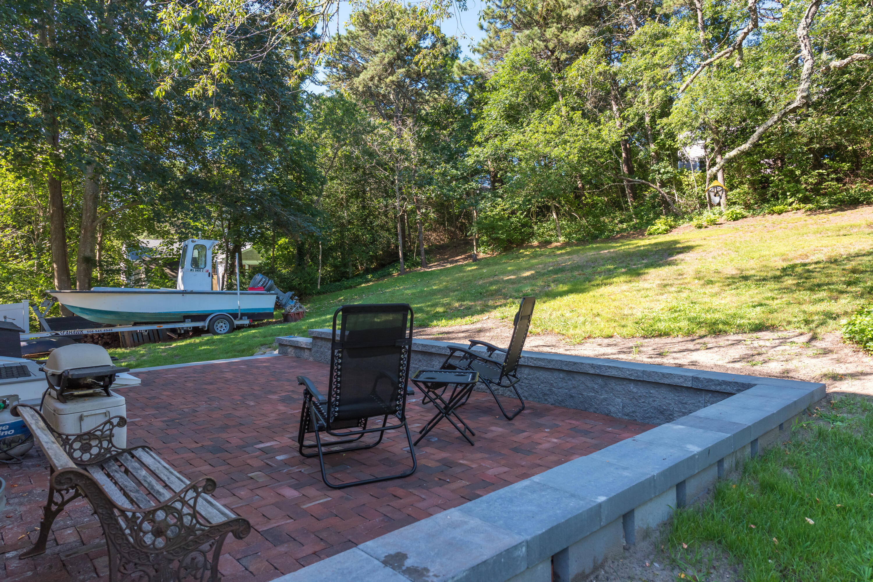 59 Nob Hill Road Chatham, MA 02633 - Photo 22 of 24 a view of backyard with seating space
