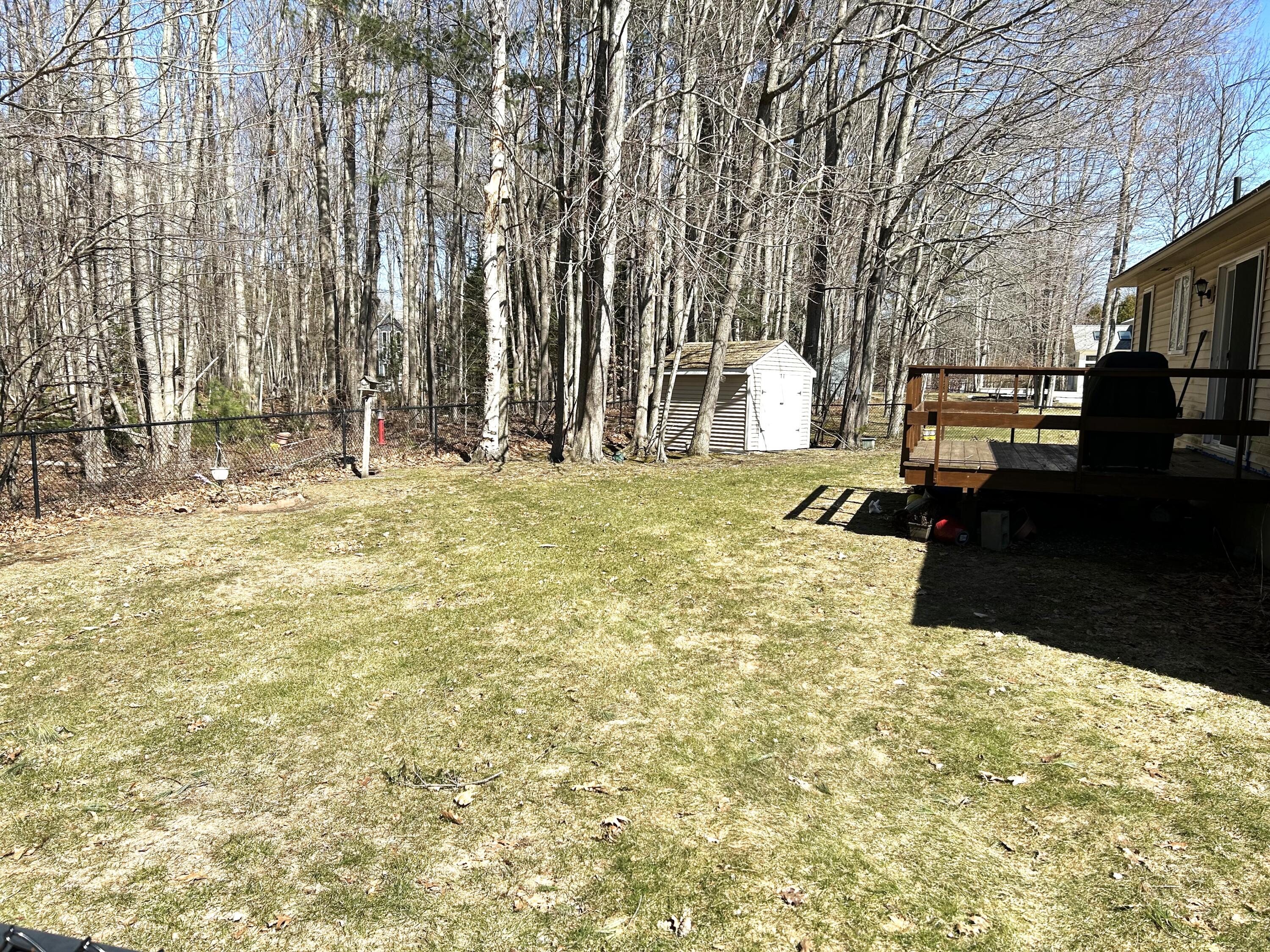 21 Kyle Street Brunswick, ME 04011 - Photo 26 of 28 21 Kyle fenced back yard