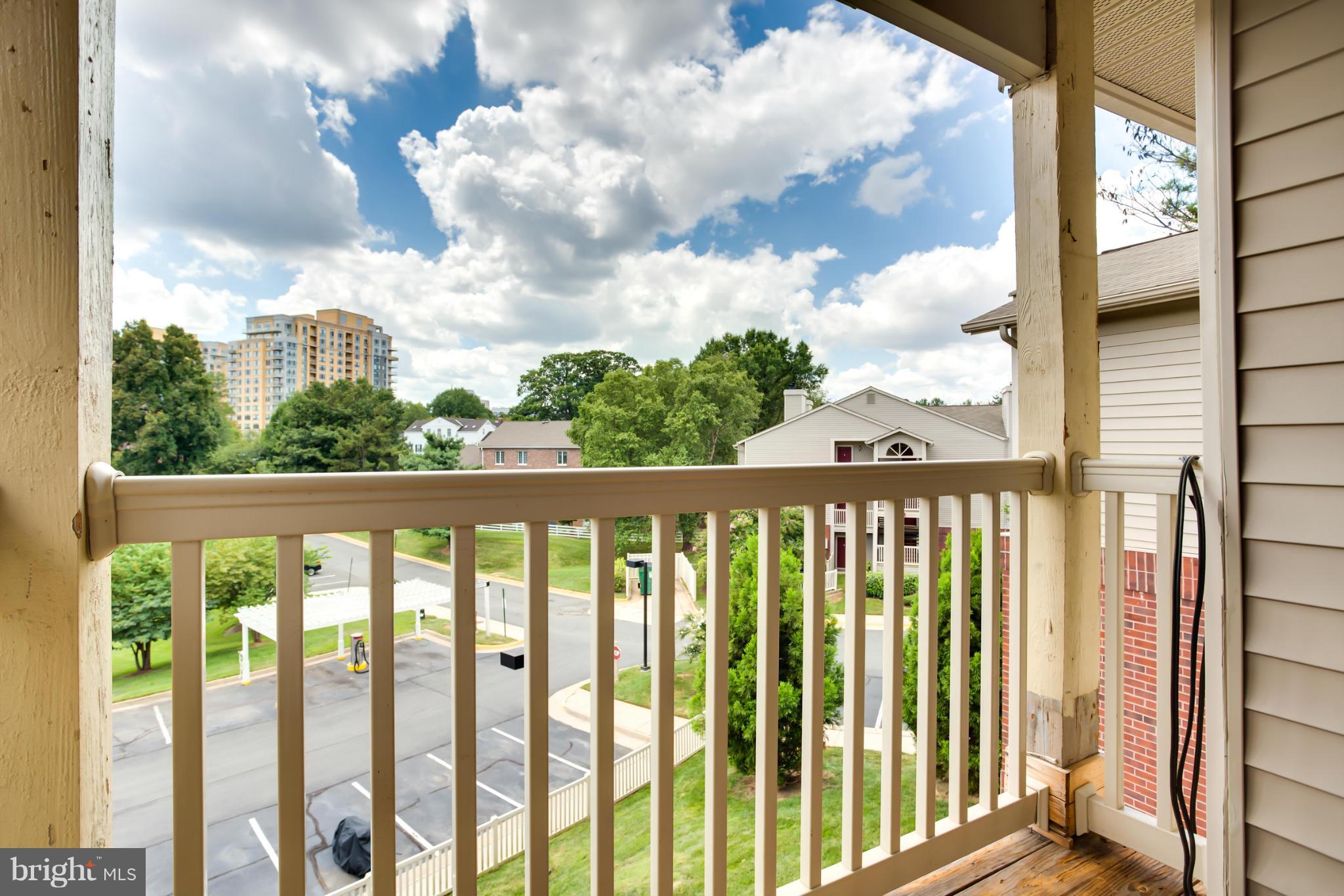 1703 Ascot Way, Unit K Reston, VA 20190 - Photo 21 of 28 View from Deck