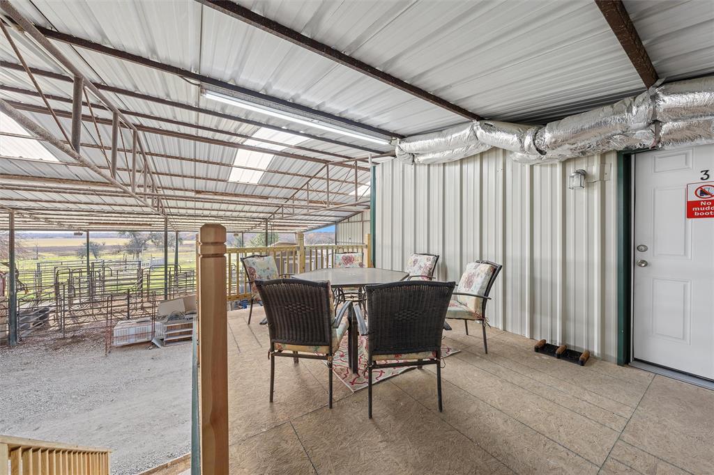 1170 Lumkins Road Forreston, TX 76041 - Photo 24 of 40 a view of a dining room with furniture and window