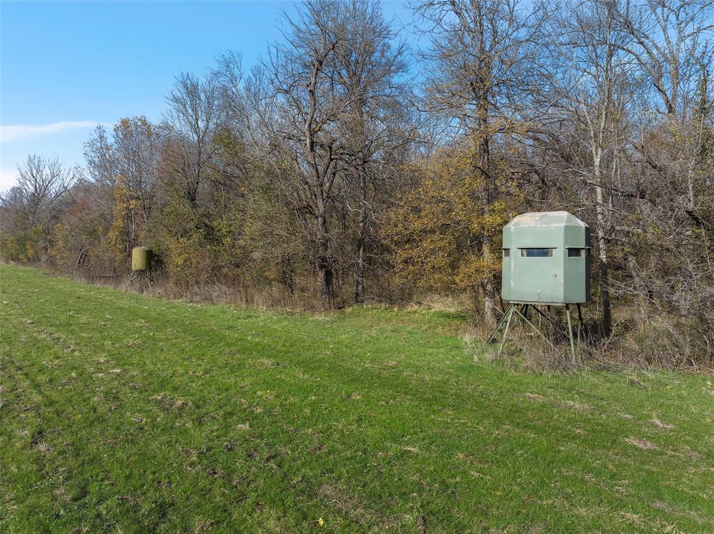 1170 Lumkins Road Forreston, TX 76041 - Photo 37 of 40 a backyard of a house with table and chairs