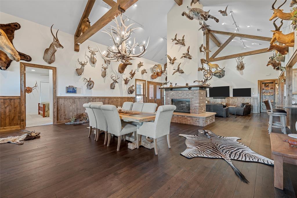 1170 Lumkins Road Forreston, TX 76041 - Photo 5 of 40 a living room with furniture and wooden floor