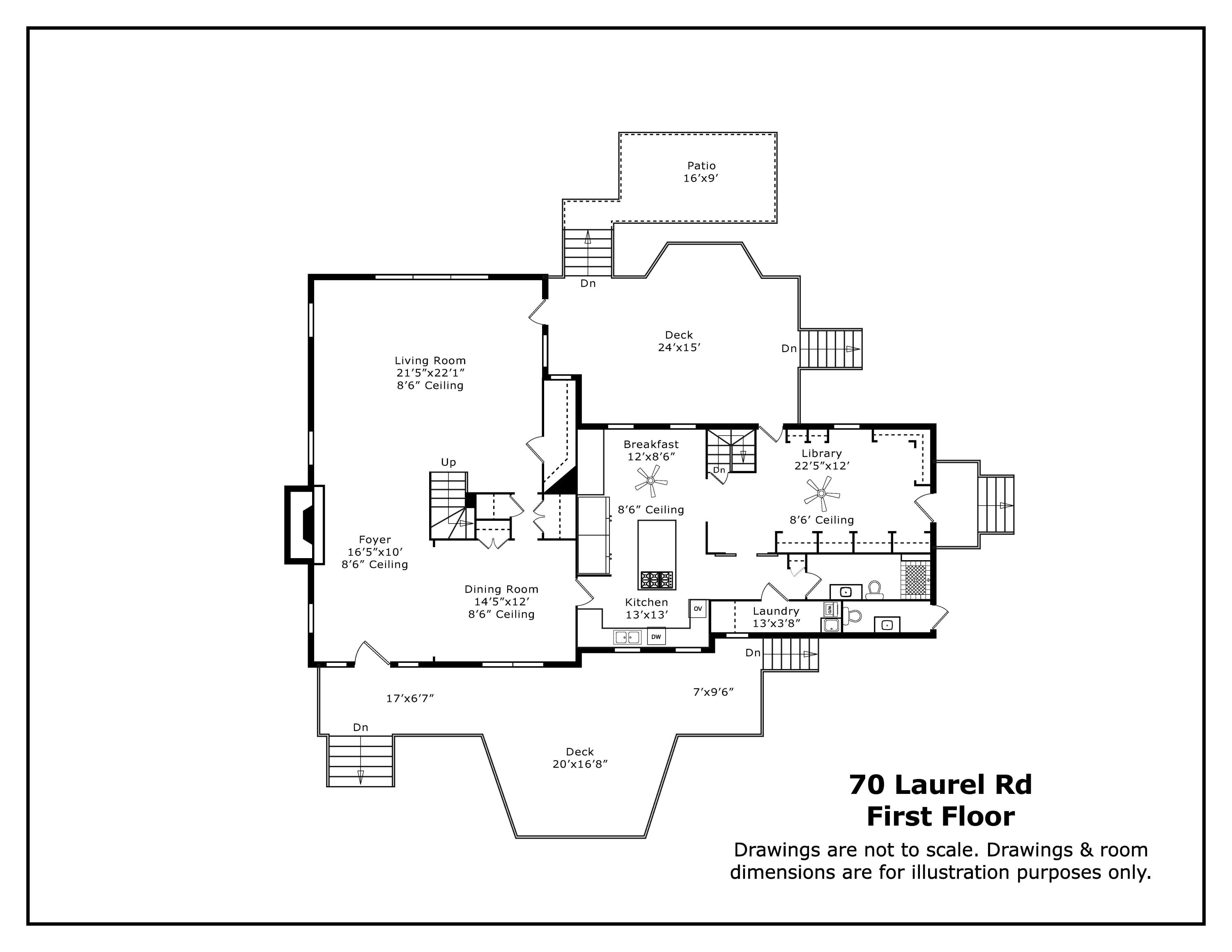 70 Laurel Road Pinehurst, NC 28374 - Photo 41 of 43 70 Laurel Rd_First Floor (1)