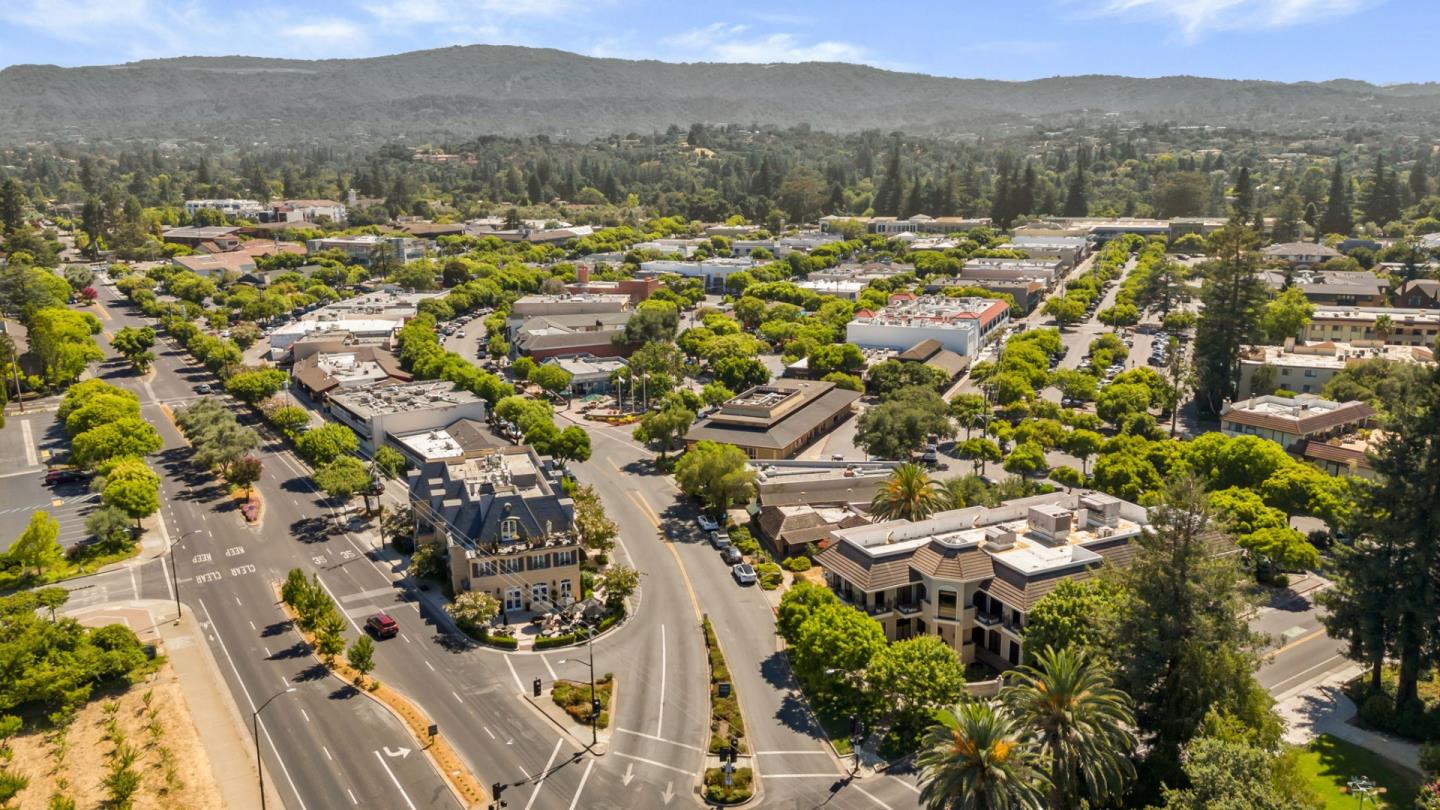 484 Gabilan Street Los Altos, CA 94022 - Photo 28 of 34 a view of a city with mountains in the background