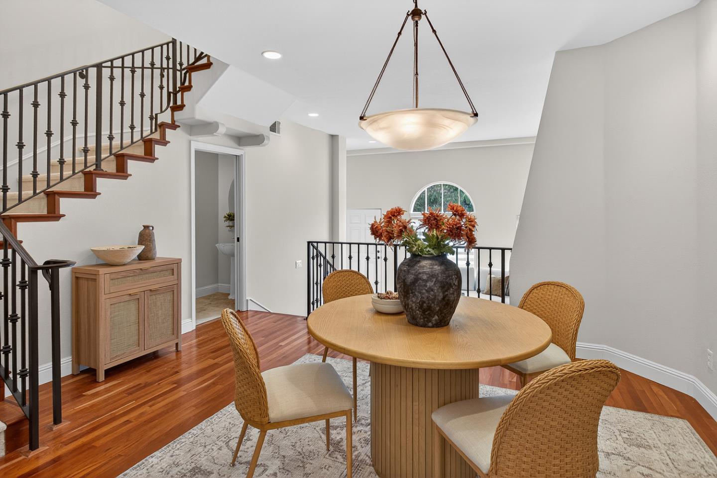 484 Gabilan Street Los Altos, CA 94022 - Photo 10 of 34 a dining room with furniture and wooden floor