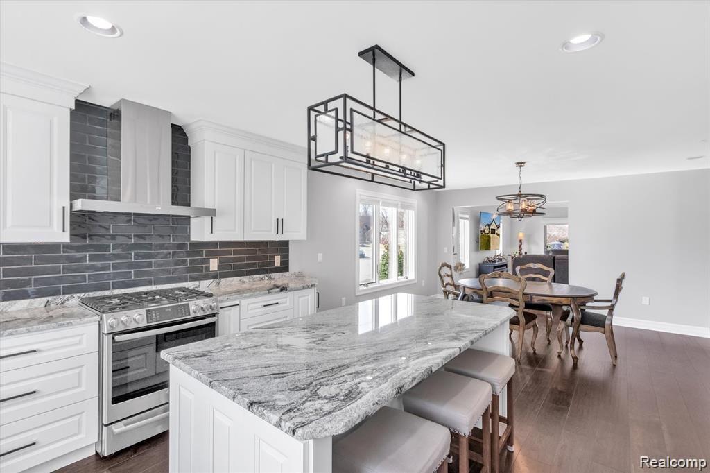 9769 Stark Road Livonia, MI 48150 - Photo 10 of 64 Finest of fixtures including SS hood.