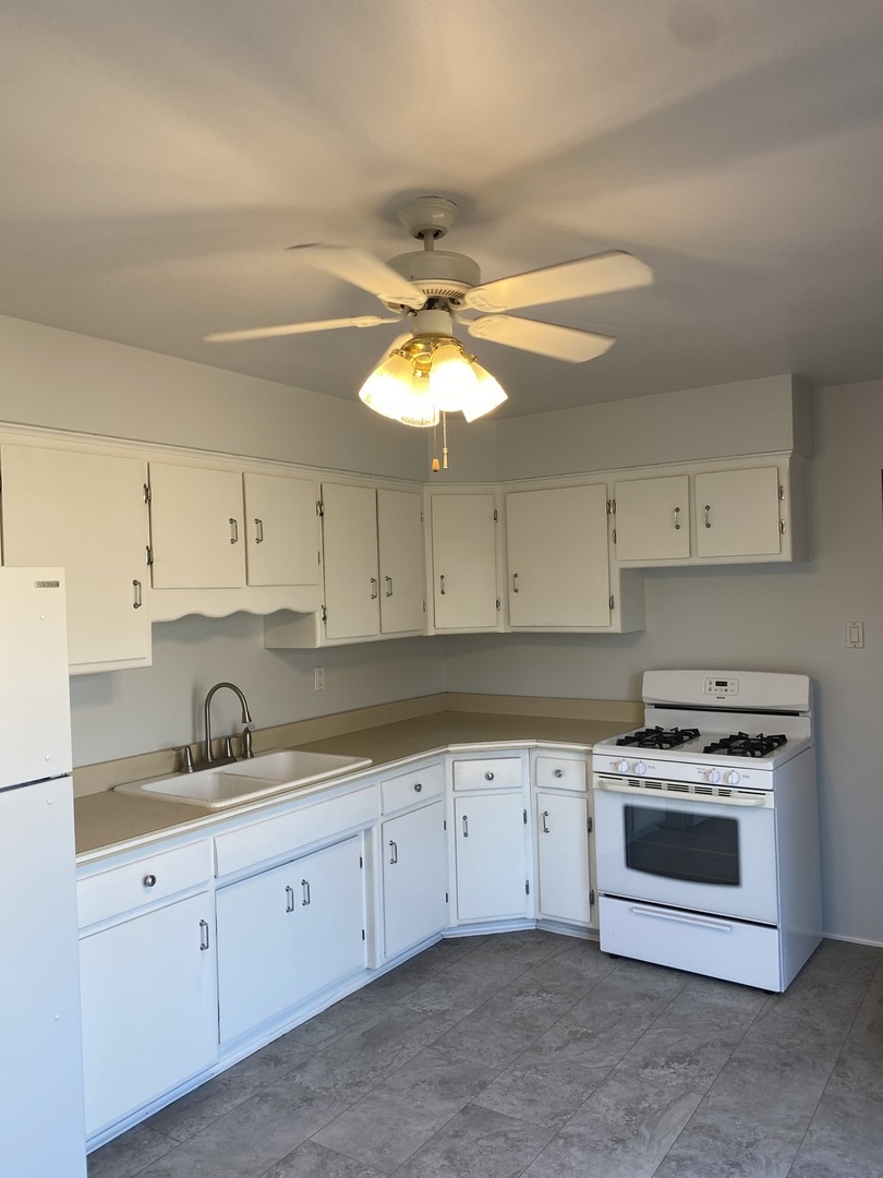307 Cameron Avenue Lockport, IL 60441 - Photo 12 of 17 a kitchen with cabinets appliances and a sink