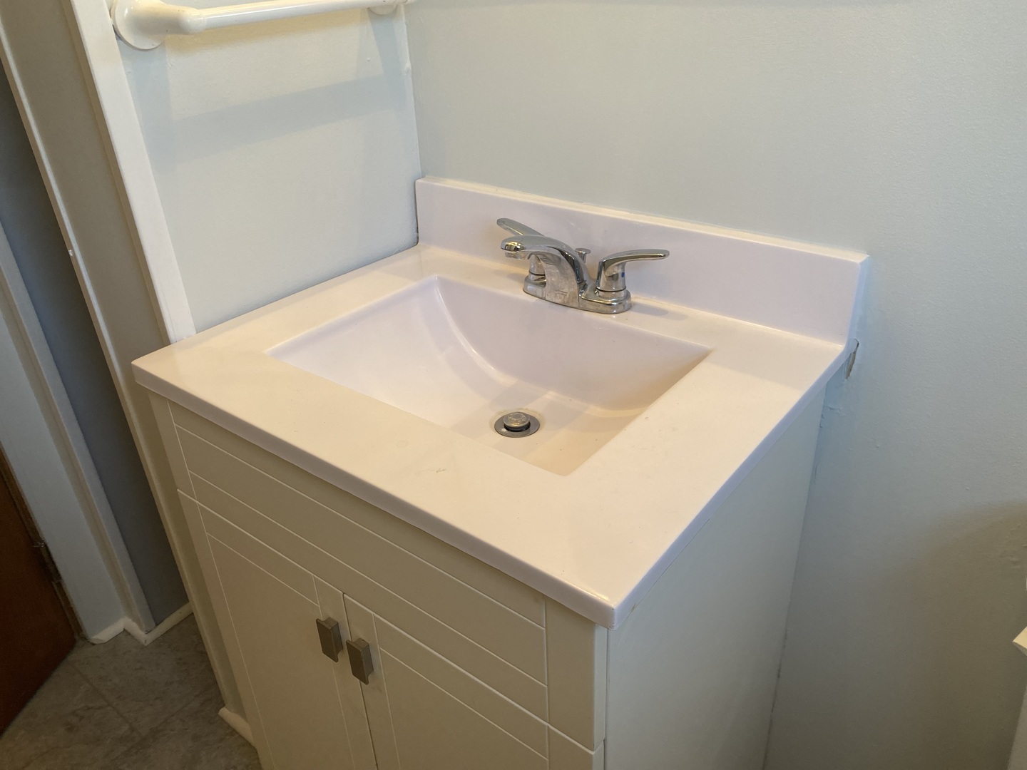 307 Cameron Avenue Lockport, IL 60441 - Photo 17 of 17 a bathroom with a sink and a mirror