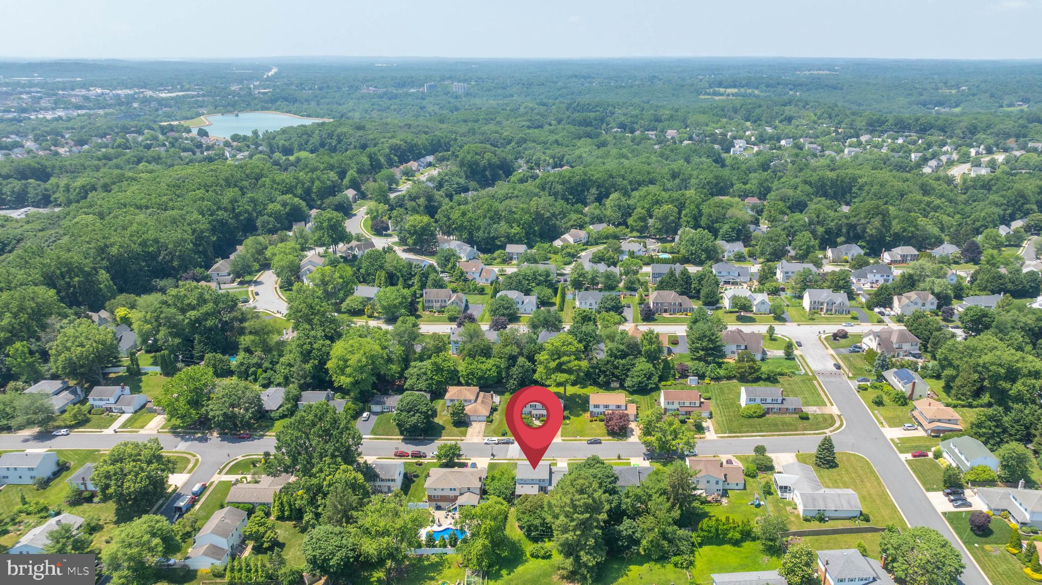 121 Decker Drive Newark, DE 19711 - Photo 53 of 57 an aerial view of residential houses with outdoor space and trees