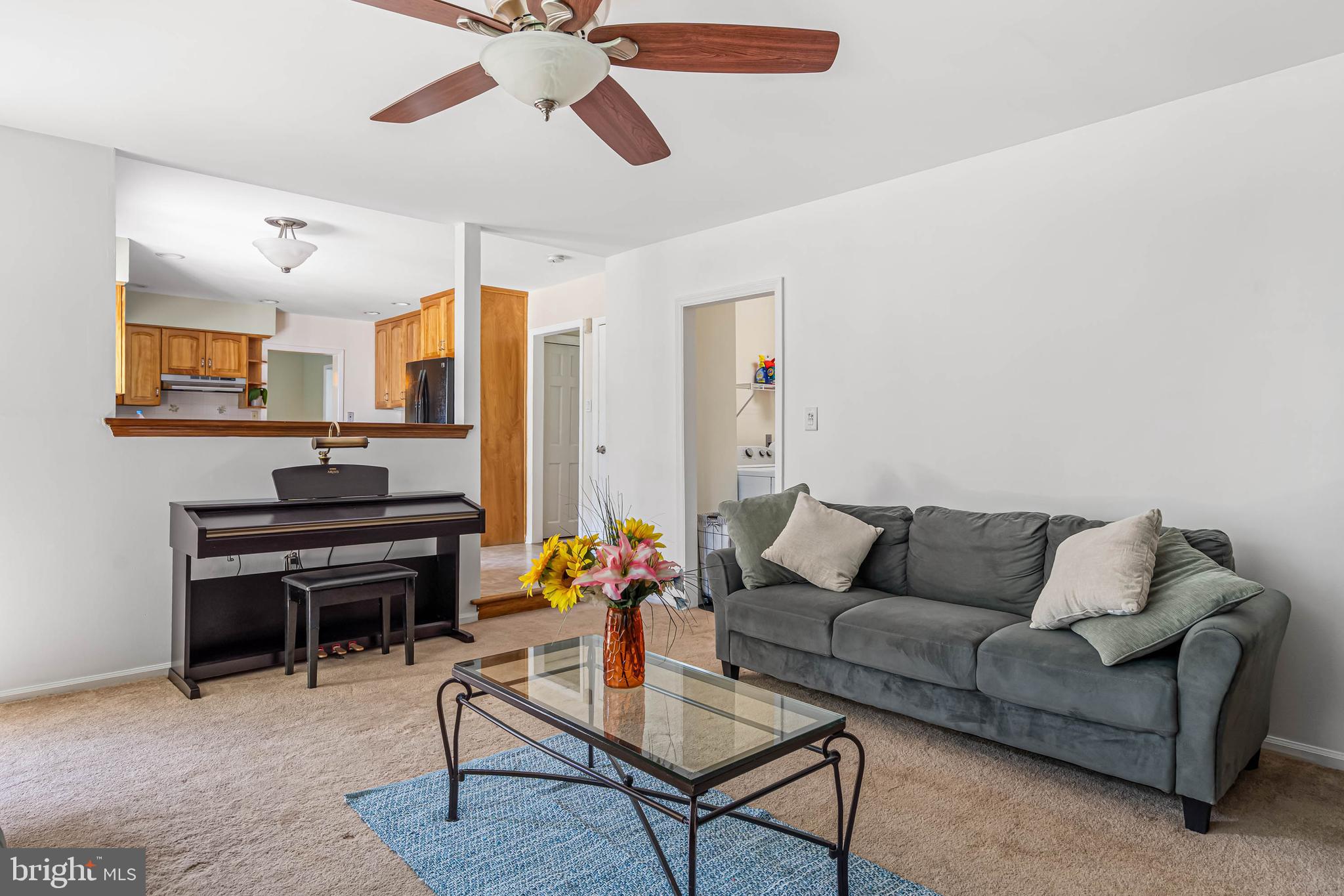 121 Decker Drive Newark, DE 19711 - Photo 8 of 57 a living room with furniture kitchen view and a potted plant