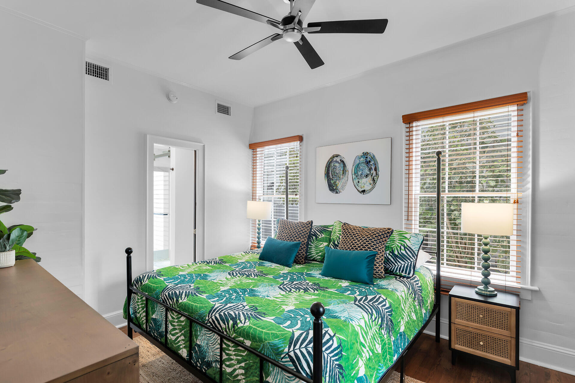 1015 Eaton Street Key West, FL 33040 - Photo 8 of 36 a bedroom with a bed and a window