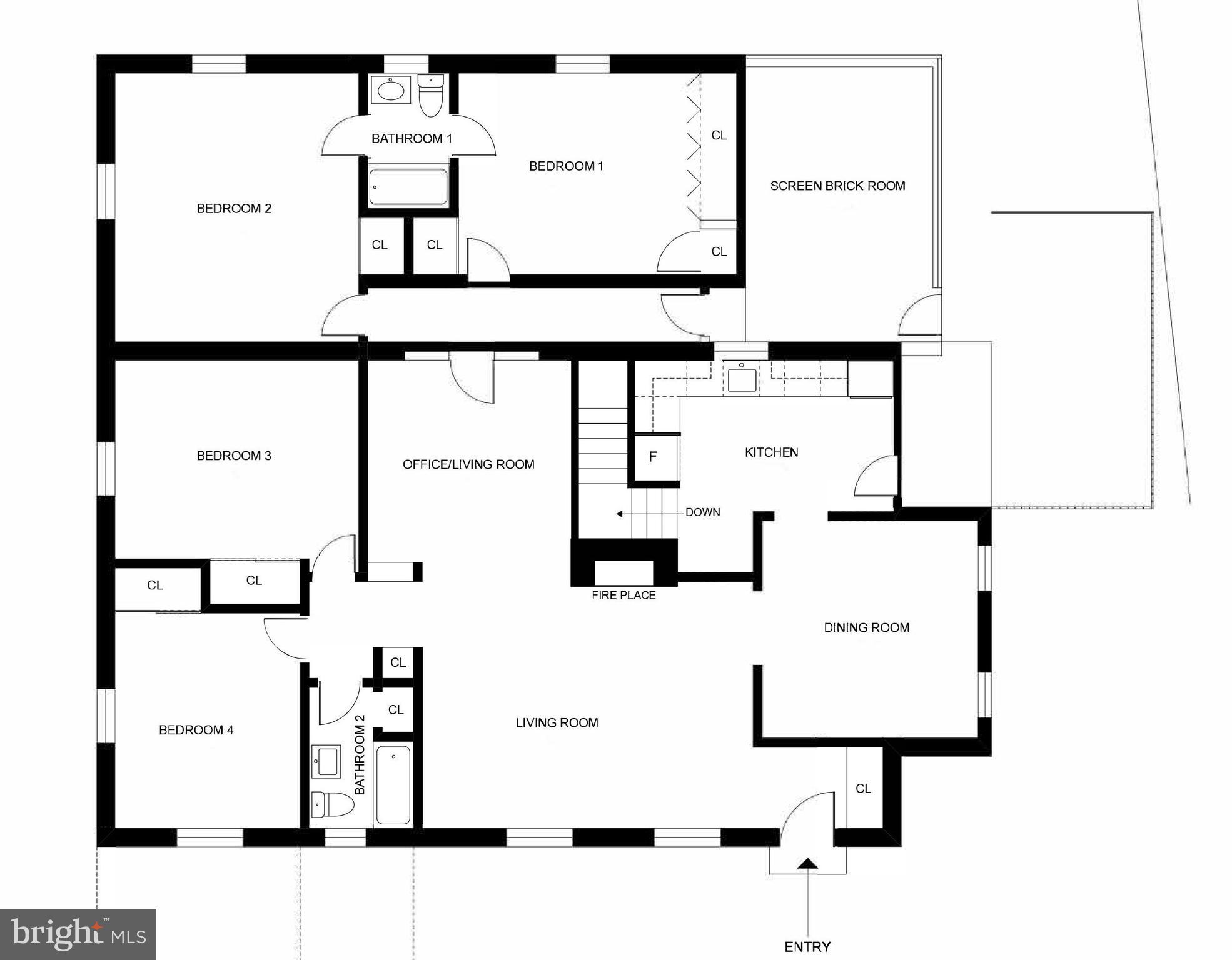 5507 Chesterbrook Road Bethesda, MD 20816 - Photo 2 of 24 a picture of a bathroom with a window
