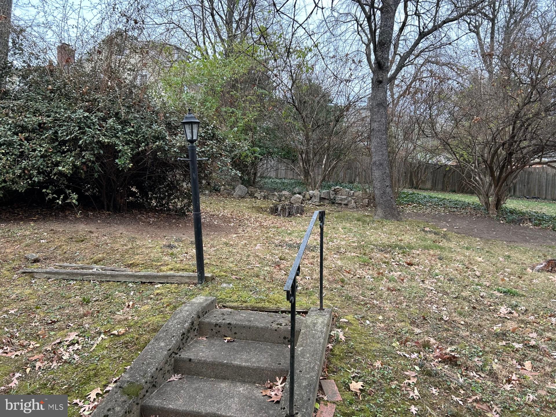 5507 Chesterbrook Road Bethesda, MD 20816 - Photo 24 of 24 a backyard of a house with lots of green space