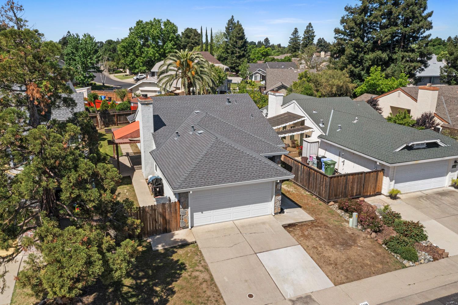 9488 Dunkerrin Way Elk Grove, CA 95758 - Photo 37 of 43 an aerial view of a house with a yard