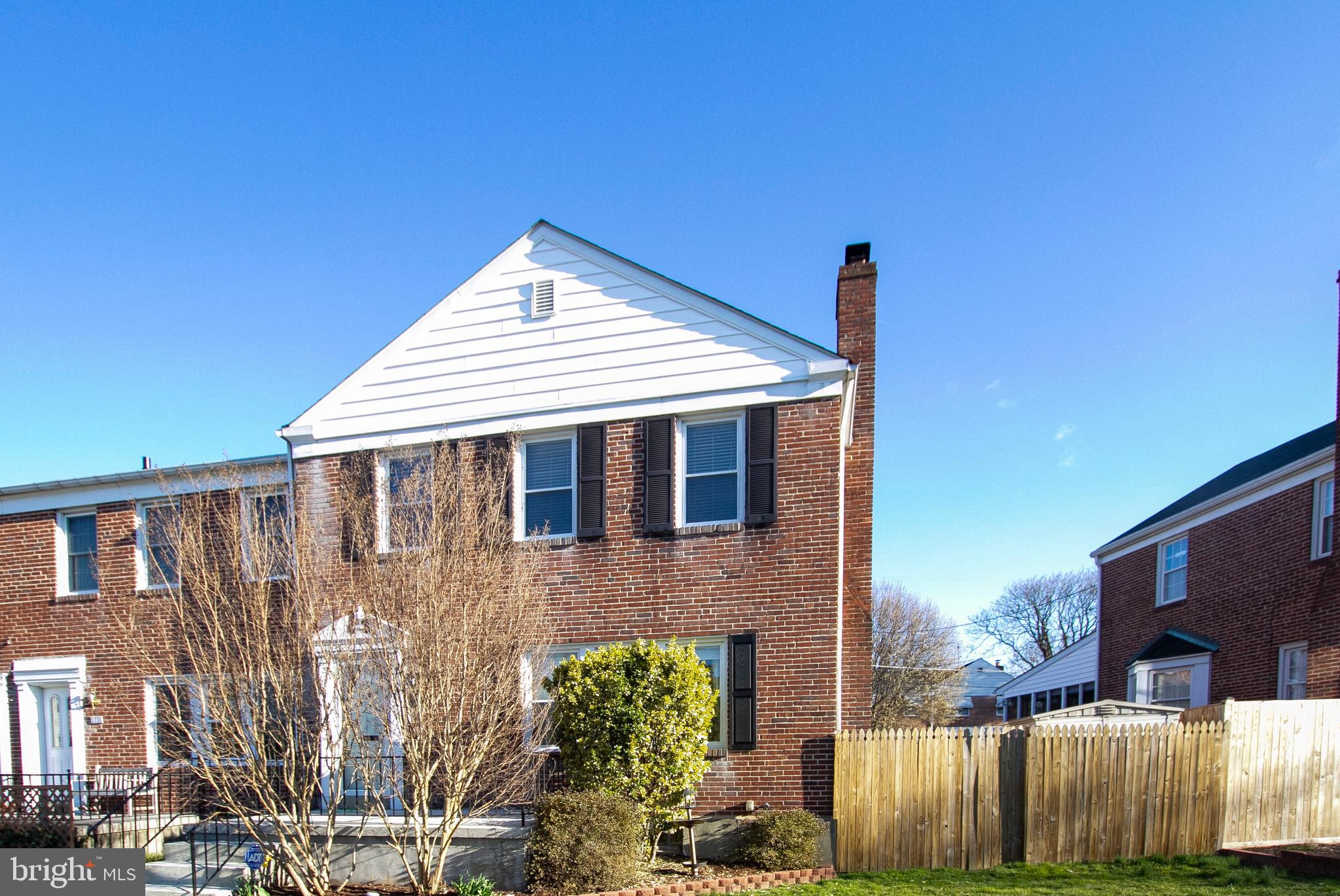 1713 Kennoway Road Towson, MD 21286 - Photo 1 of 32 All Brick End-Of Group Townhouse