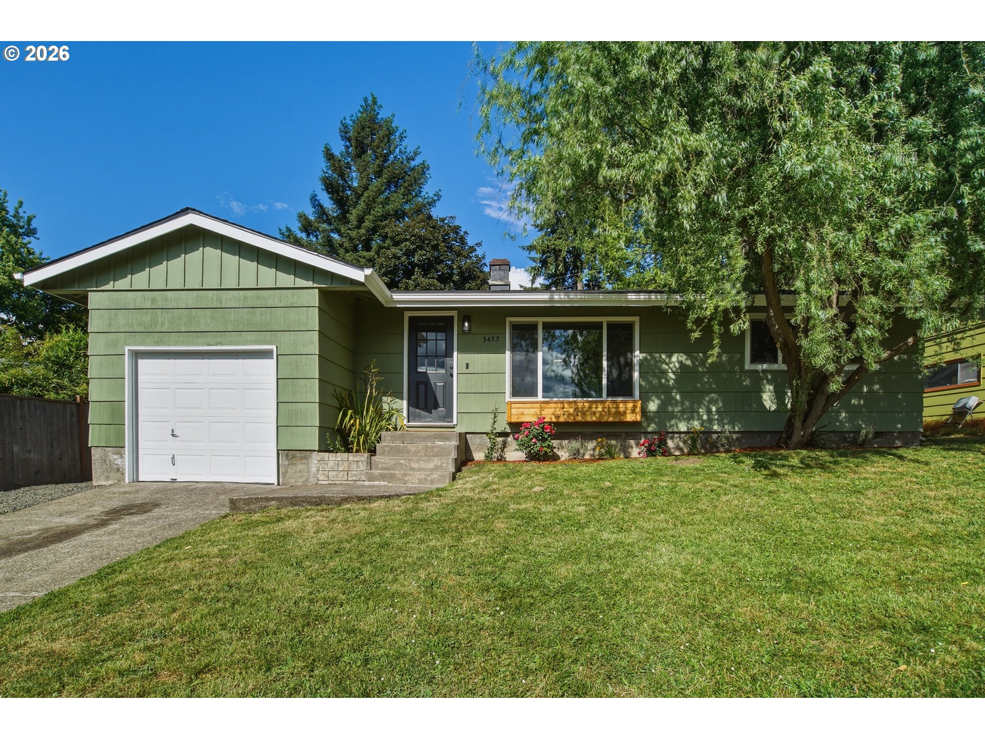3455 Potter Street Eugene, OR 97405 - Photo 2 of 36 a view of a house with a yard