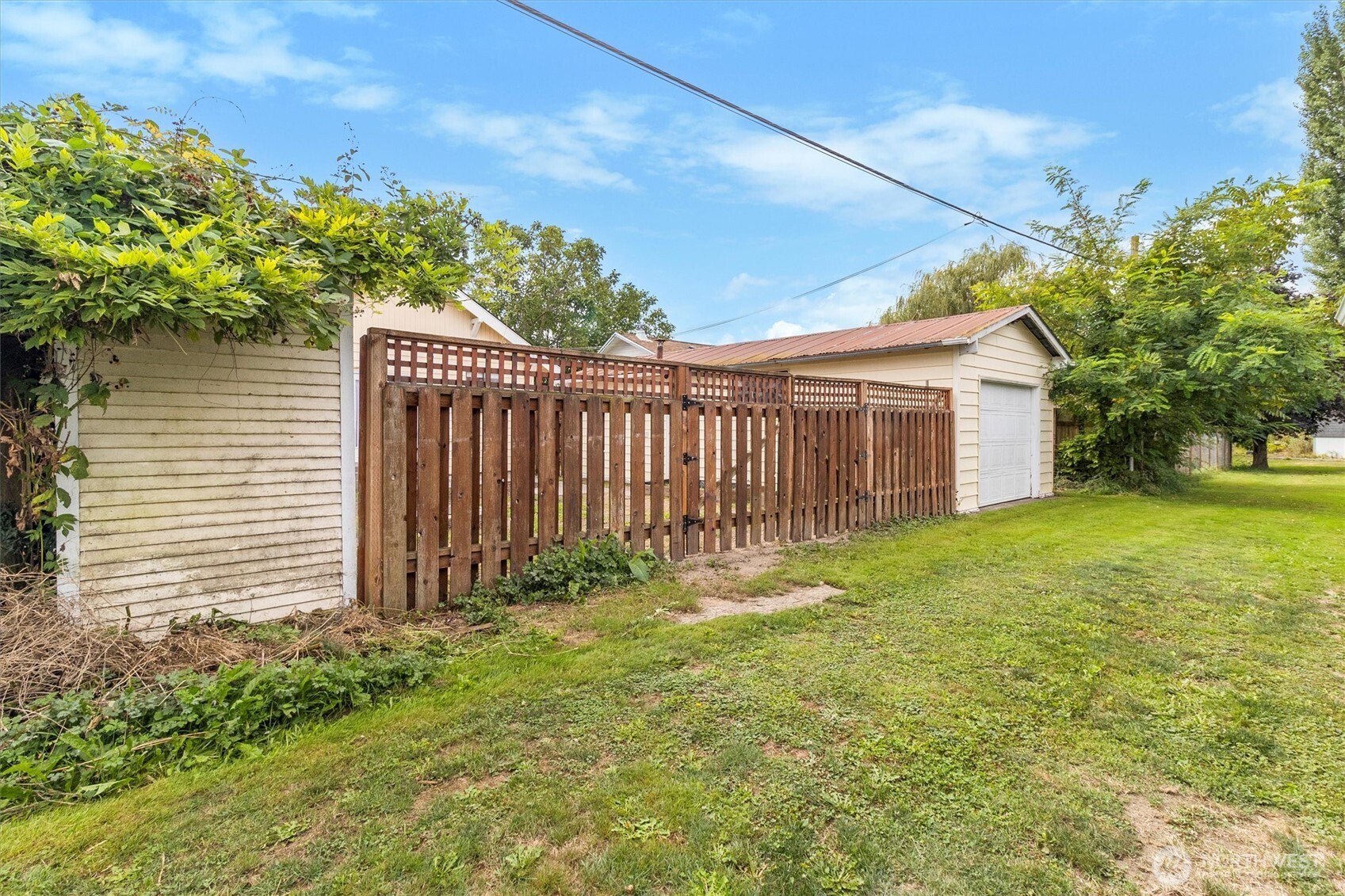 310 Second Street Sumas, WA 98295 - Photo 28 of 28 a backyard of a house with plants and large tree
