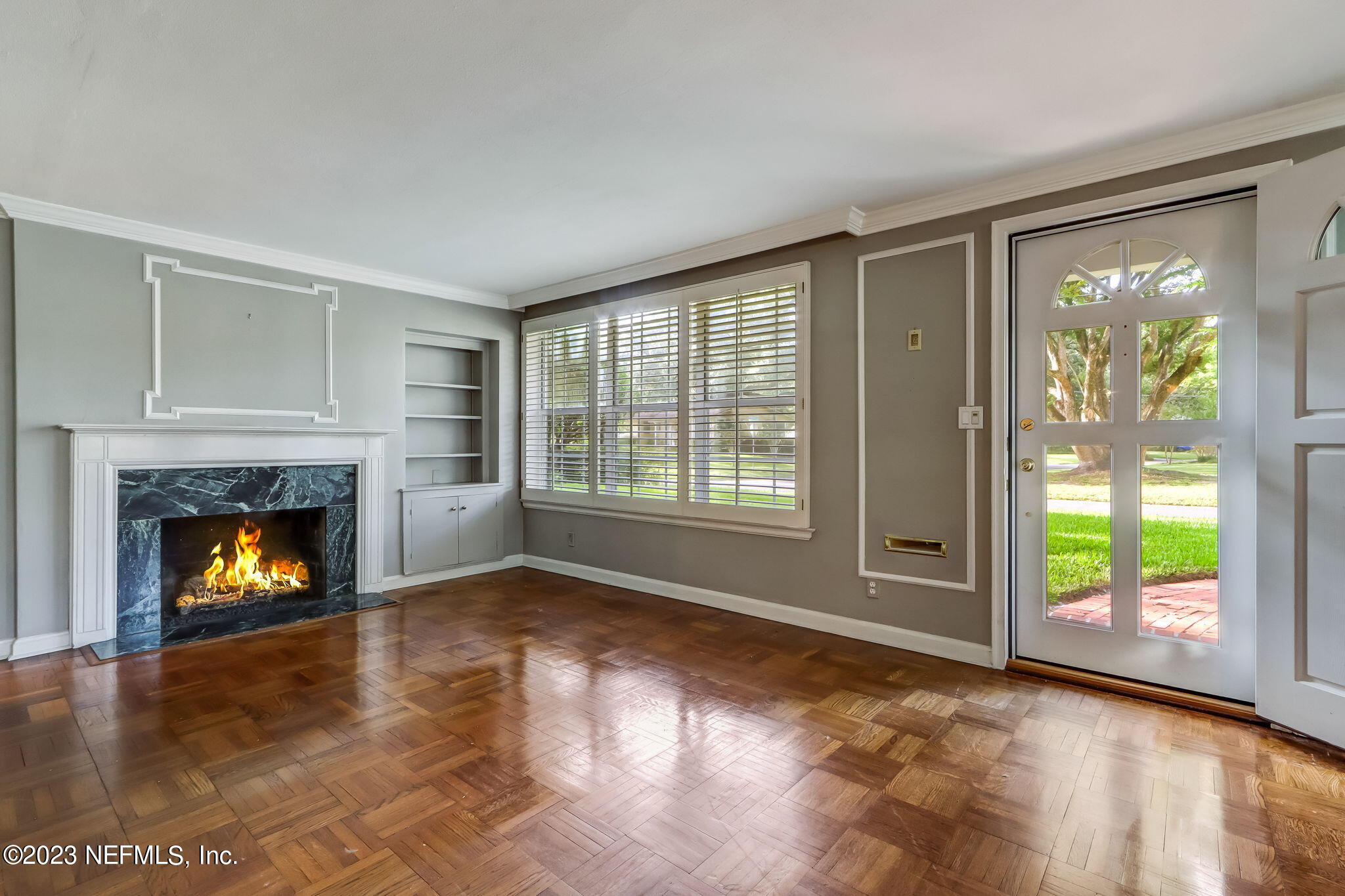 4569 Huntington Road Jacksonville, FL 32210 - Photo 6 of 59 Living Room with fireplace