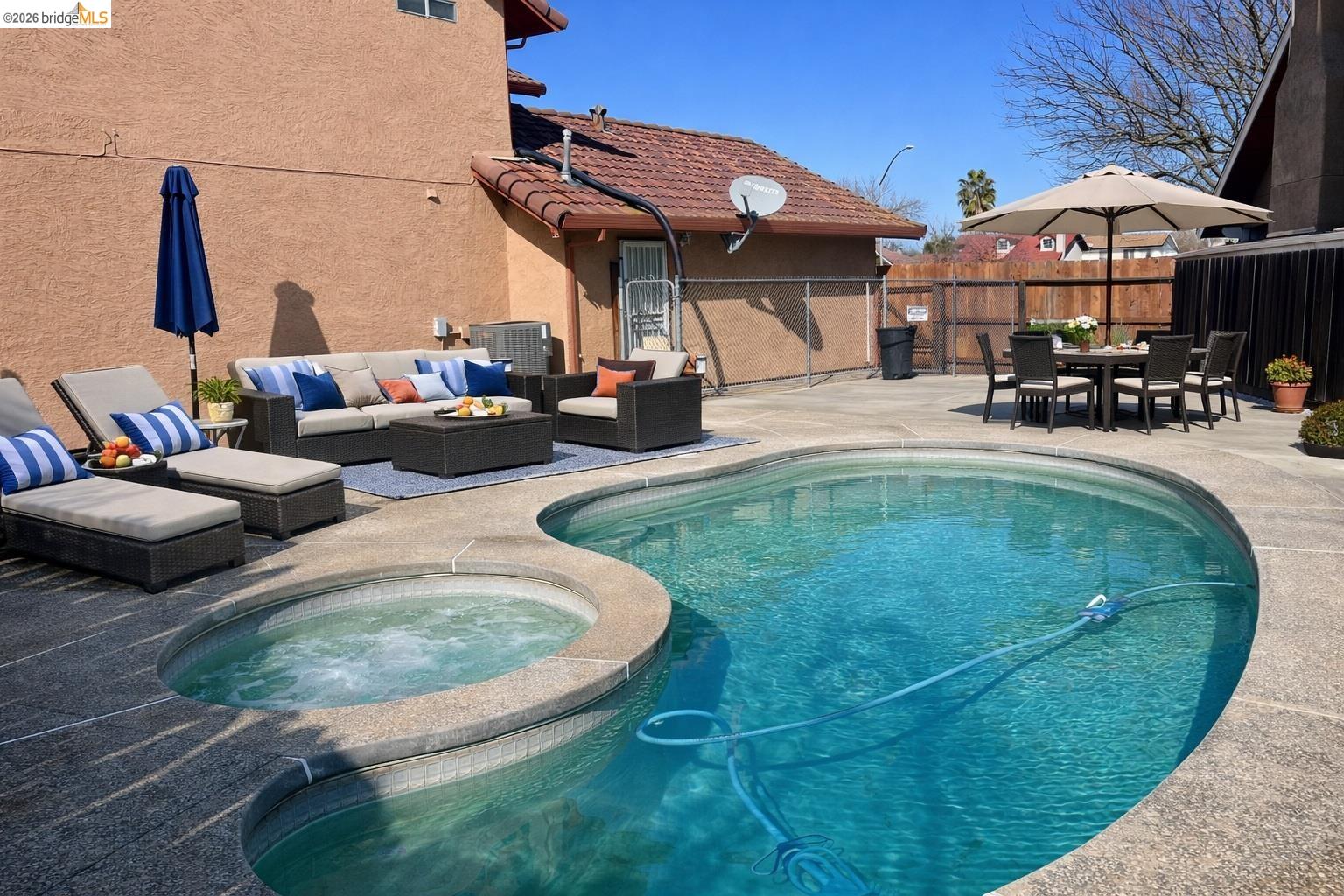 3816 Teek Court Ceres, CA 95307 - Photo 17 of 21 swimming pool view with a seating space