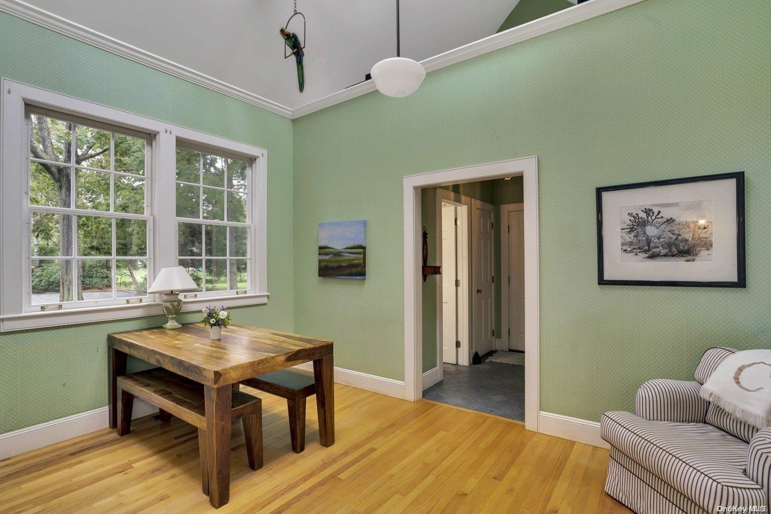 5 Shinnecock Road Quogue, NY 11959 - Photo 15 of 35 a reading room with furniture and window
