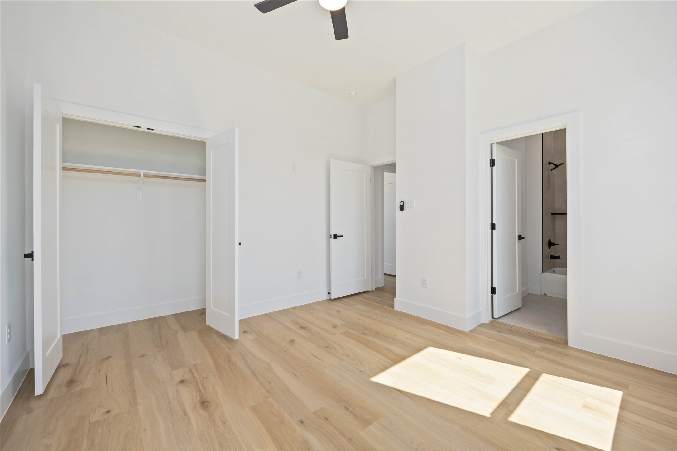 4202 Kewanee Street, Unit B Houston, TX 77051 - Photo 24 of 47 an empty room with closet and windows