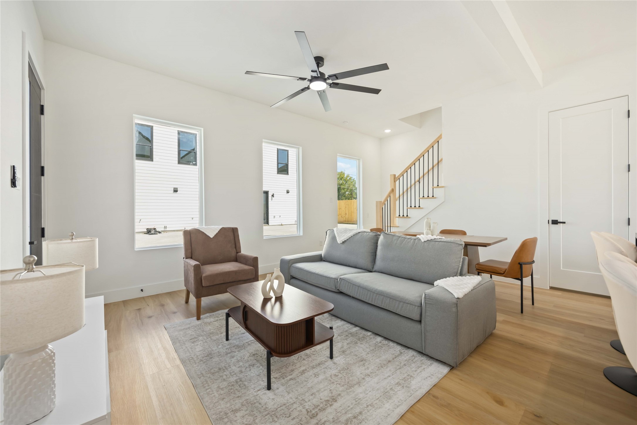 4202 Kewanee Street, Unit B Houston, TX 77051 - Photo 10 of 47 a living room with furniture