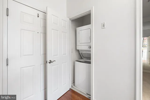 a view of a bathroom from the hallway