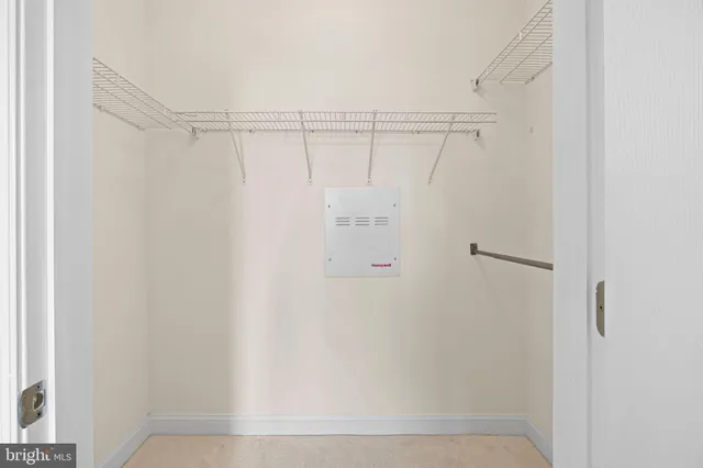 a view of a closet