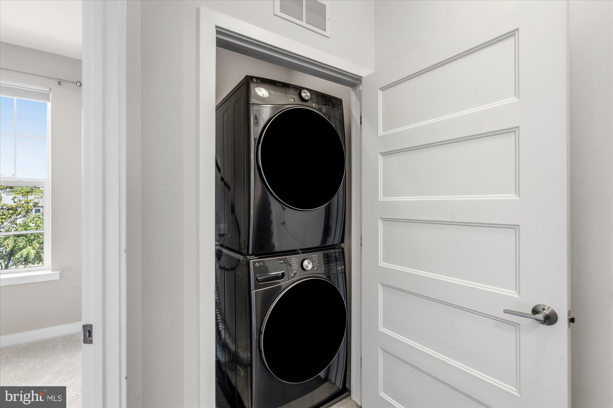 3324 7th Street Northeast Washington, DC 20017 - Photo 25 of 39 Upper level laundry center
