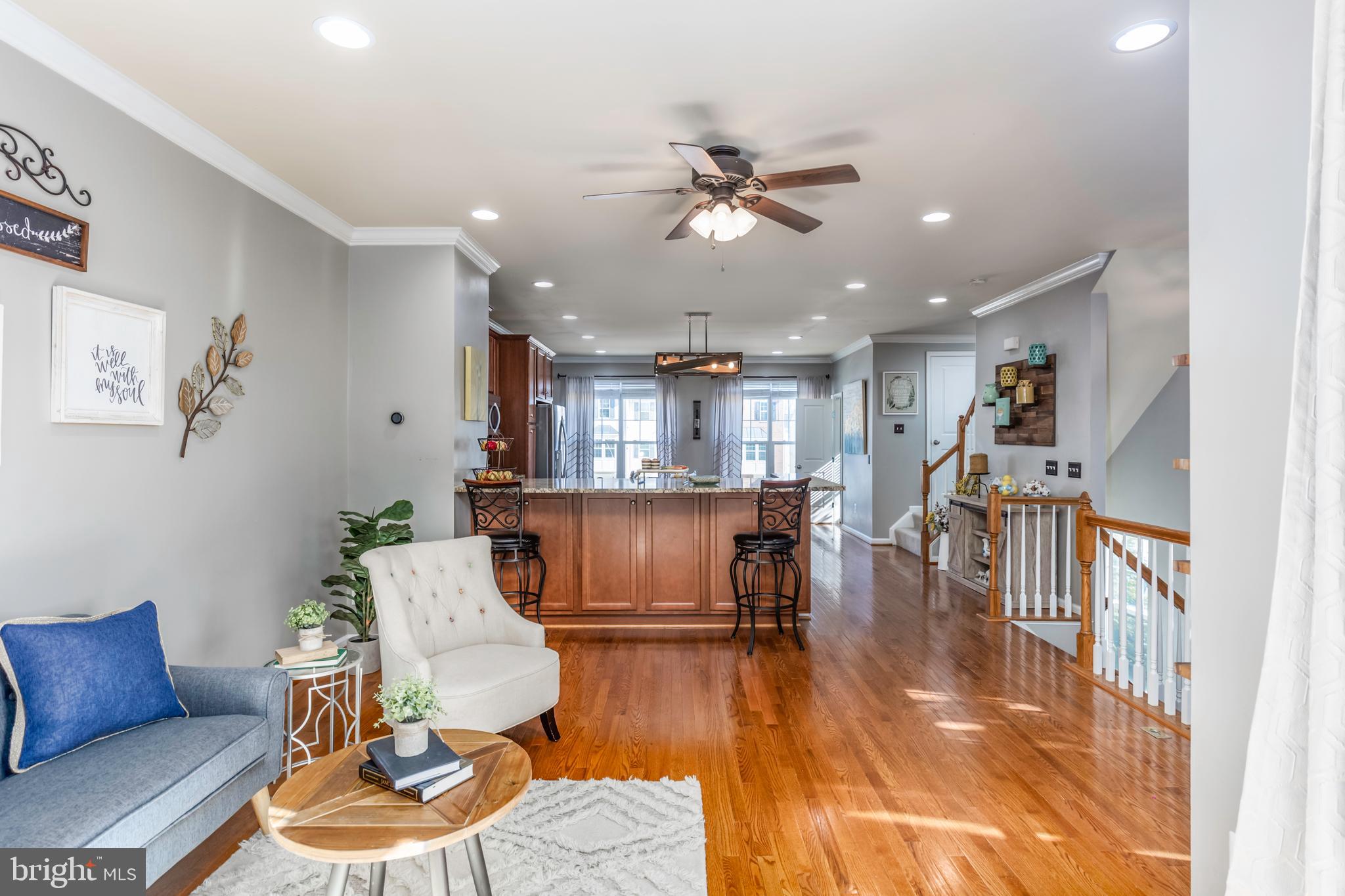 161 Short Branch Road Stafford, VA 22556 - Photo 24 of 24 Open Living/Kitchen/Dining Room Floor Plan