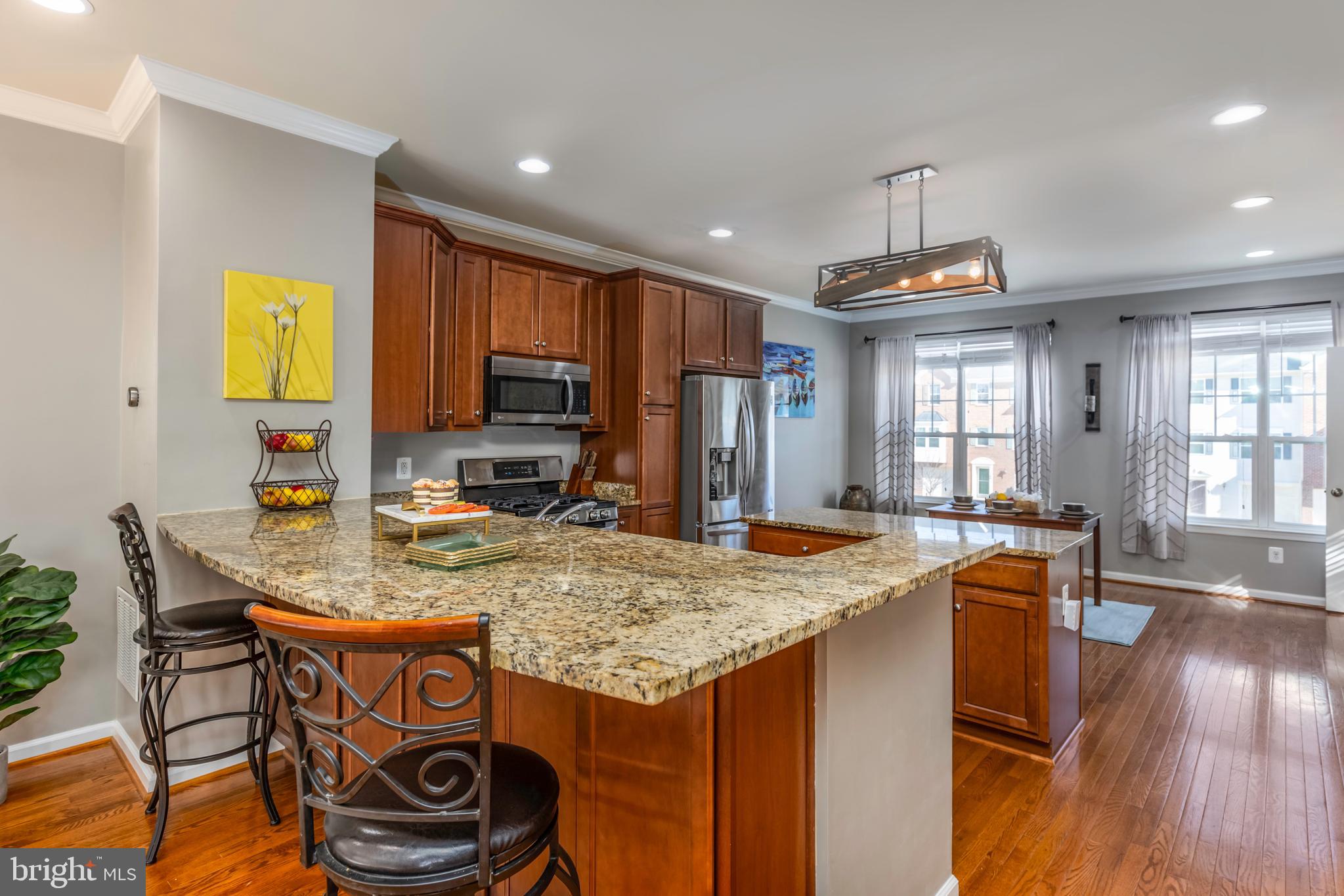161 Short Branch Road Stafford, VA 22556 - Photo 8 of 24 Kitchen Features Granite with an Extended Counter