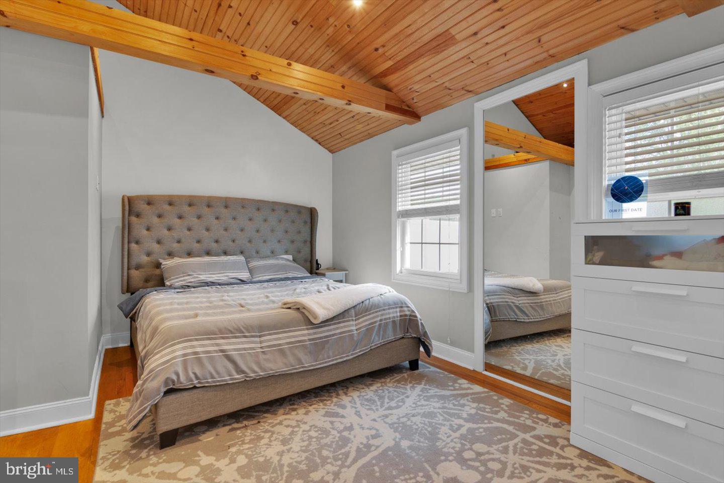 306 East Rudderow Avenue Maple Shade, NJ 08052 - Photo 21 of 38 a bedroom with a bed and a window