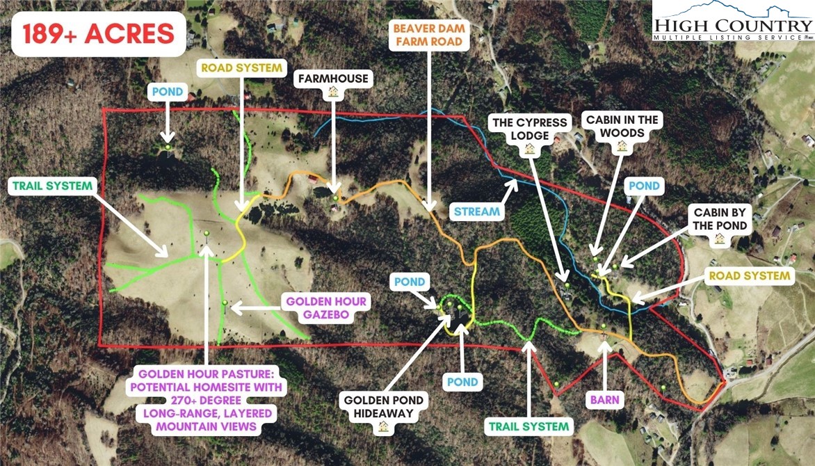 423 Beaver Dam Farm Road Vilas, NC 28692 - Photo 3 of 15 a sign that is on a tree