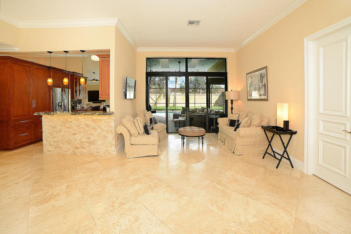 5686 St Annes Way Boca Raton, FL 33496 - Photo 3 of 18 a living room with furniture and a large window