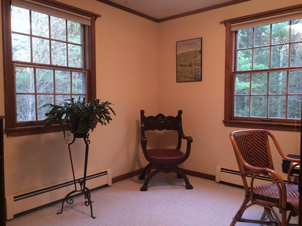 79 Strong Road Southampton, MA 01073 - Photo 21 of 30 a view of a workspace with furniture and a window
