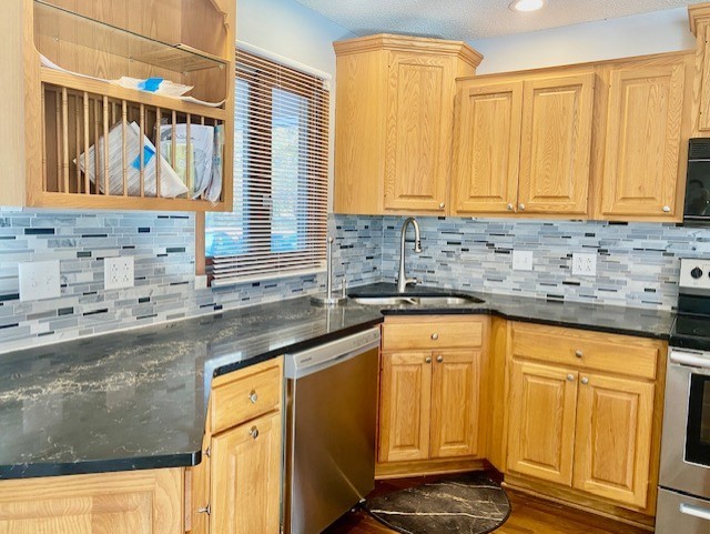 2280 Timber Ridge Drive Princeton, IL 61356 - Photo 2 of 20 a kitchen with stainless steel appliances granite countertop a sink and a cabinets