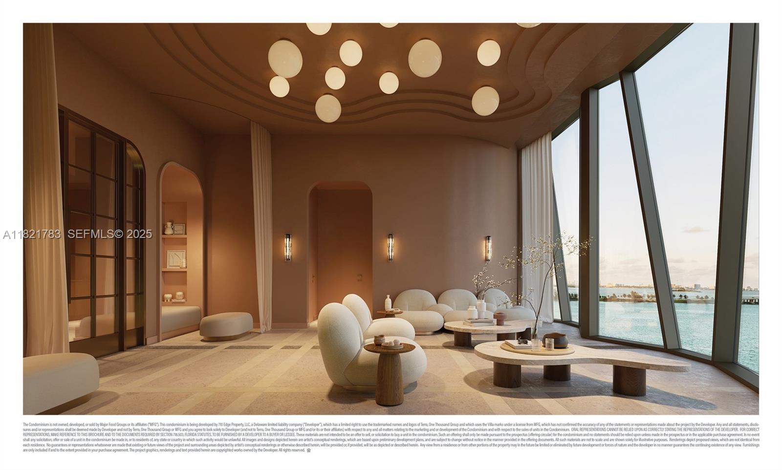 710 Northeast 29th Street, Unit 3002 Miami, FL 33137 - Photo 20 of 29 a view of a dining room with furniture and window