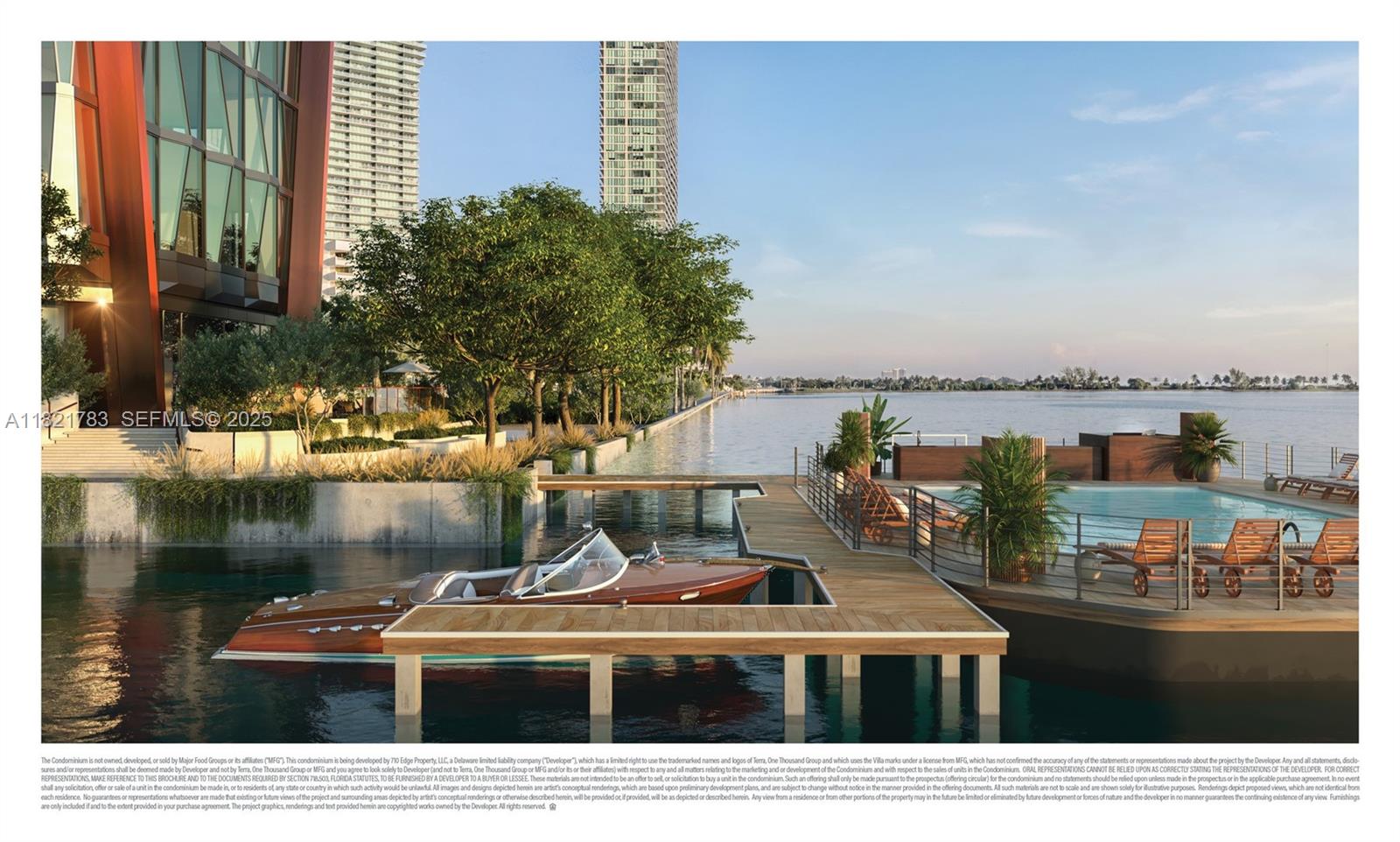 710 Northeast 29th Street, Unit 3002 Miami, FL 33137 - Photo 27 of 29 a buildings view with a lake view