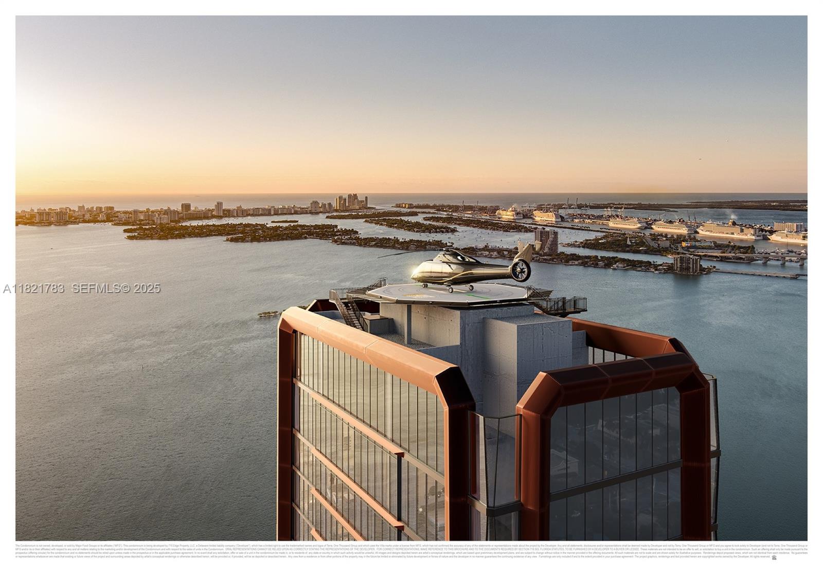 710 Northeast 29th Street, Unit 3002 Miami, FL 33137 - Photo 3 of 29 a view of a terrace with sitting area
